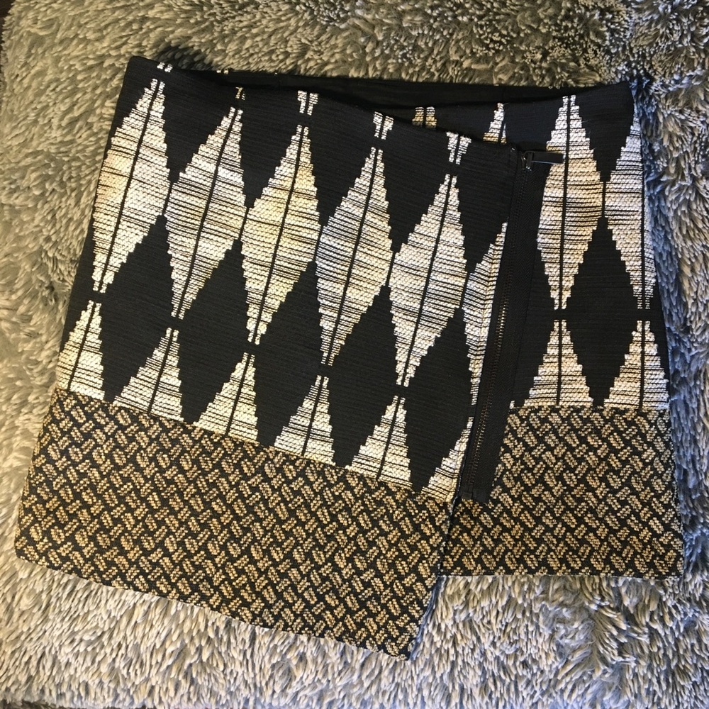 Rachel Roy Wrap Mini Skirt, Size 0